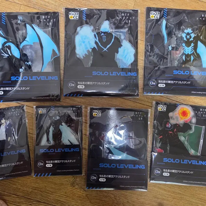 [BUNJANG] Solo Leveling Sung Jinwoo Piccoma Lottery D Prize Full Set Acrylic Stand / 초희귀)나혼자만레벨업 성진우 픽코마 쿠지 제일복권 아크릴 스탠드 D상 전종