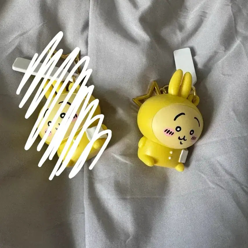 [BUNJANG] Sanrio My Melody Usagi Figure Keychain / 시크릿 먼작귀 잠옷 입은 우사기 피규어 키링