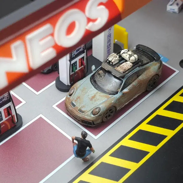 [BUNJANG] Mini GT 1:64 Porsche 911 Dakar Weathering Custom / 미니지티 1:64 780 포르쉐 911 다카르 웨더링 커스텀