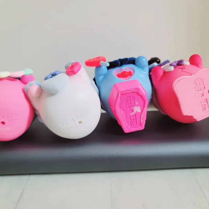 [BUNJANG] Shinwoo Artist Ghost Bear Art Toy Figure 4 Types Bundle Set / 신우작가 고스트베어 아트토이 피규어 4종 일괄판매