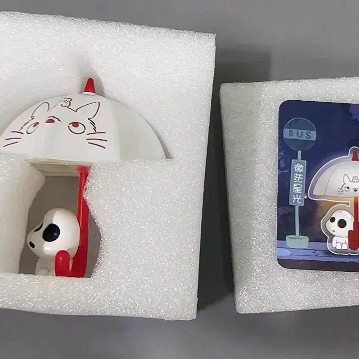 [BUNJANG] Studio Ghibli My Neighbor Totoro Umbrella Magnets Bundle Set / [지브리] 우산 피규어 - 지지, 정령 - 일괄