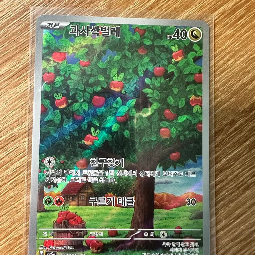 [BUNJANG] Wooper AR Pokémon Card / 과사삭벌레 ar