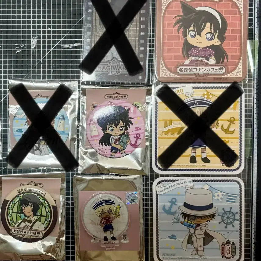 [BUNJANG] Detective Conan Box Cafe Merchandise - Trade/Sale / 명탐정코난 박스 카페 굿즈 교환/판매합니다