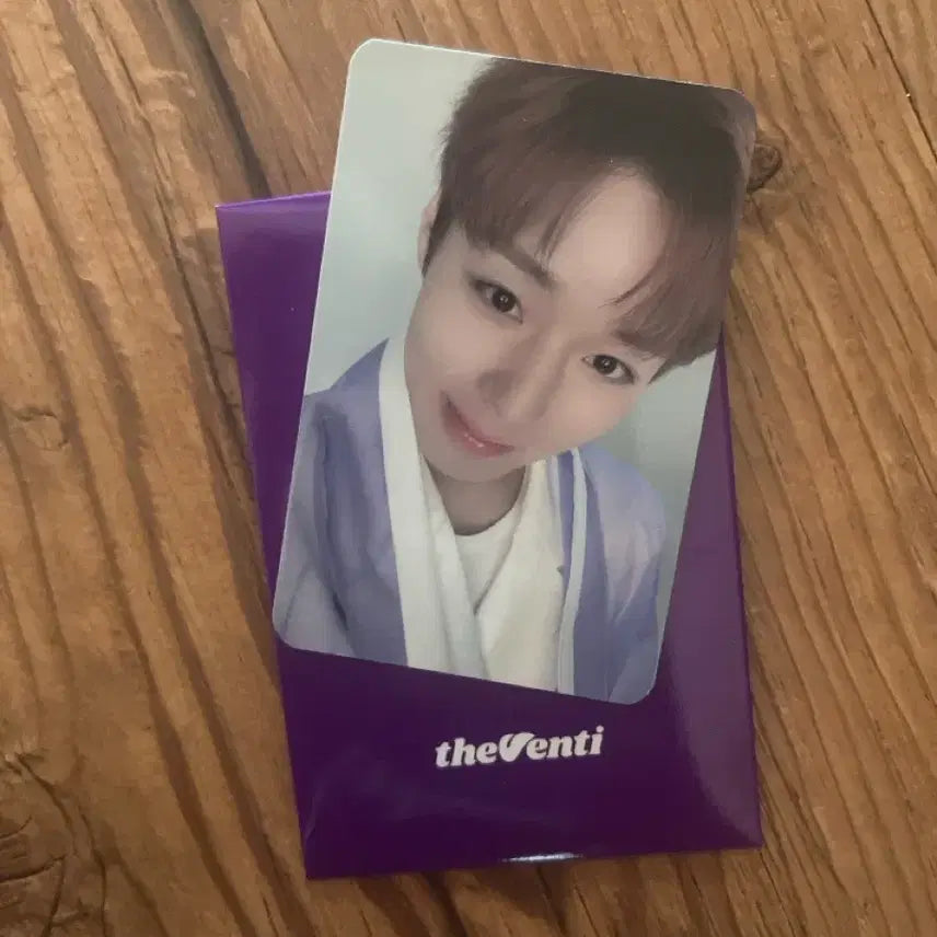 [BUNJANG] Park Ji Hoon The Venti Photocard / 더벤티 박지훈 포카