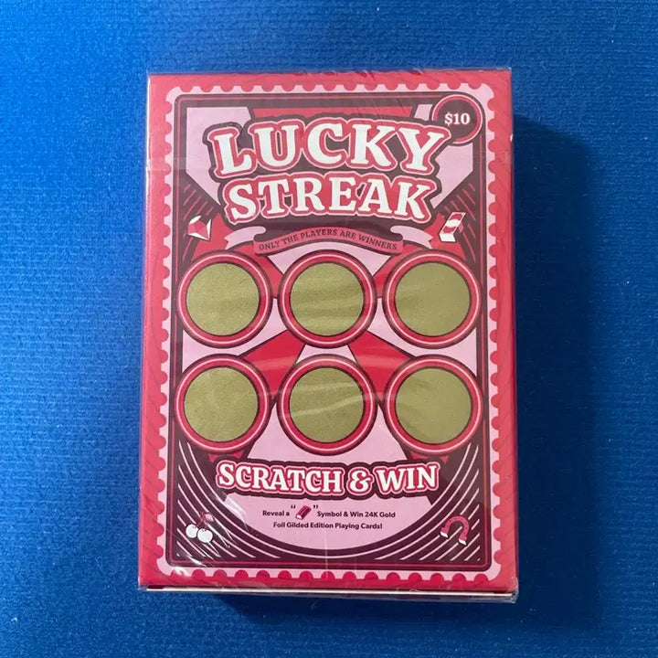 [BUNJANG] Scratch &amp; Win Playing Cards (Sealed) / Scratch &amp; Win 플레잉 카드 미개봉