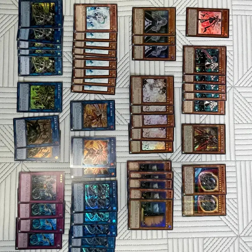[BUNJANG] Yu-Gi-Oh! Sky Striker Deck + 3 Types of Protectors / 유희왕 섬도희덱+프로텍터3종