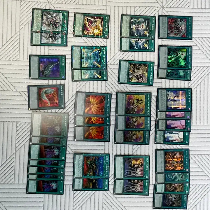 [BUNJANG] Yu-Gi-Oh! Sky Striker Deck + 3 Types of Protectors / 유희왕 섬도희덱+프로텍터3종