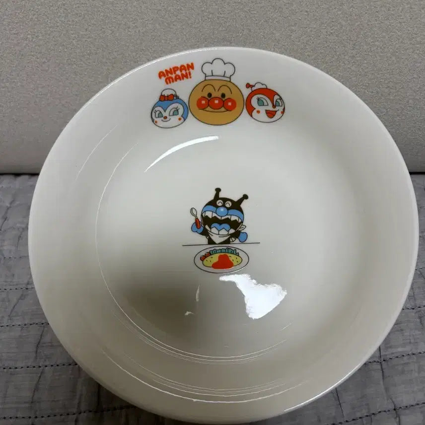 [BUNJANG] Anpanman Classic Plate Dishware / 호빵맨 고전 접시 식기