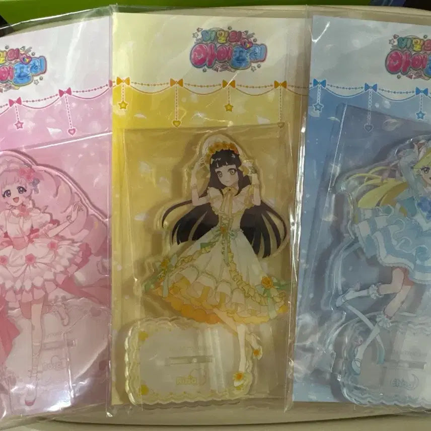 [BUNJANG] IFRI Charapace Acrylic Stand Sora, Choa, Liliah Bundle Set / 아이프리 캐라페 아크릴 소라,초아,리리아 일괄