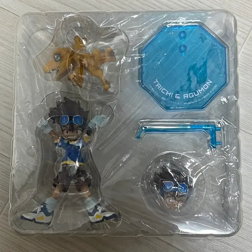 [BUNJANG] Megahouse G.E.M Shin Tae-il &amp; Agumon Figure / 디지몬 어드벤처 메가하우스 G.E.M 신태일 &amp; 아구몬 피규어