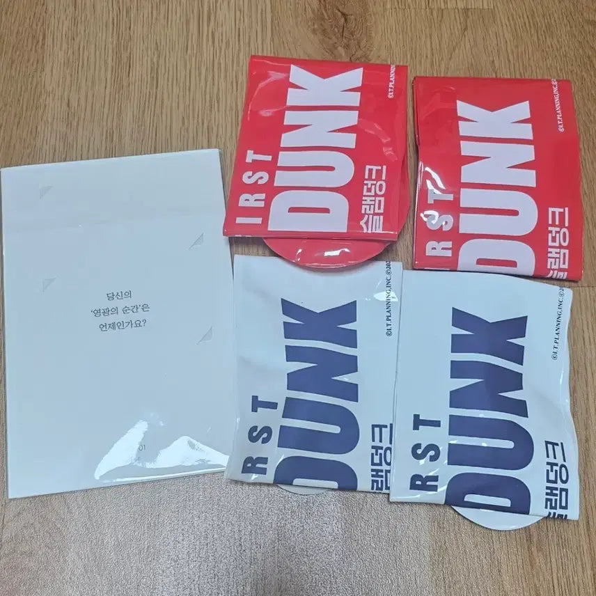 [BUNJANG] Slam Dunk Cheer Stick Special Edition Photocard Set / 슬램덩크 응원봉 특전 포토카드 세트