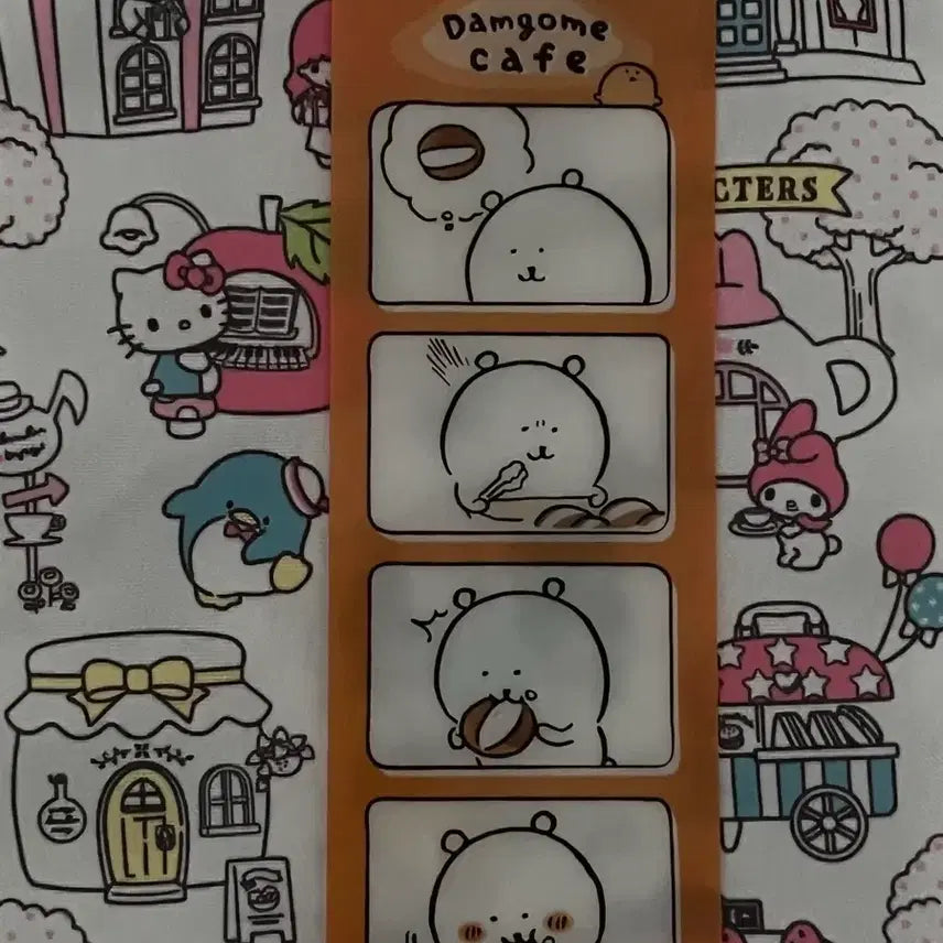 [BUNJANG] Damgom Cafe Nongdamgom Four-Cut Special Edition / [새상품] 담곰이카페 농담곰 네컷 특전