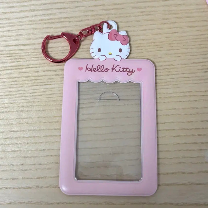[BUNJANG] Sanrio Hello Kitty Photocard Holder Keyring / 산리오 헬로 키티 포카 홀더 포토카드 홀더 키링