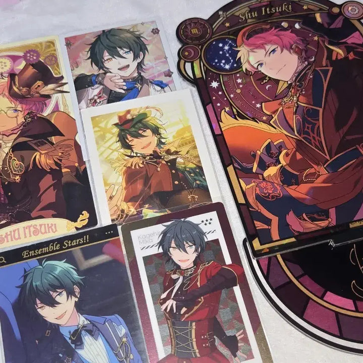 [BUNJANG] Ensemble Stars Valkyrie Mika - Signature &amp; Sparkling Card Bundle Set / 앙스타 발키리 슈 미카 스글 파샤 일괄