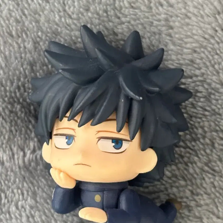 [BUNJANG] Jujutsu Kaisen Megumi Chibi Plush Bundle Set / 주술회전 메구미 느긋한 피규어 + 치비누이 (일괄)