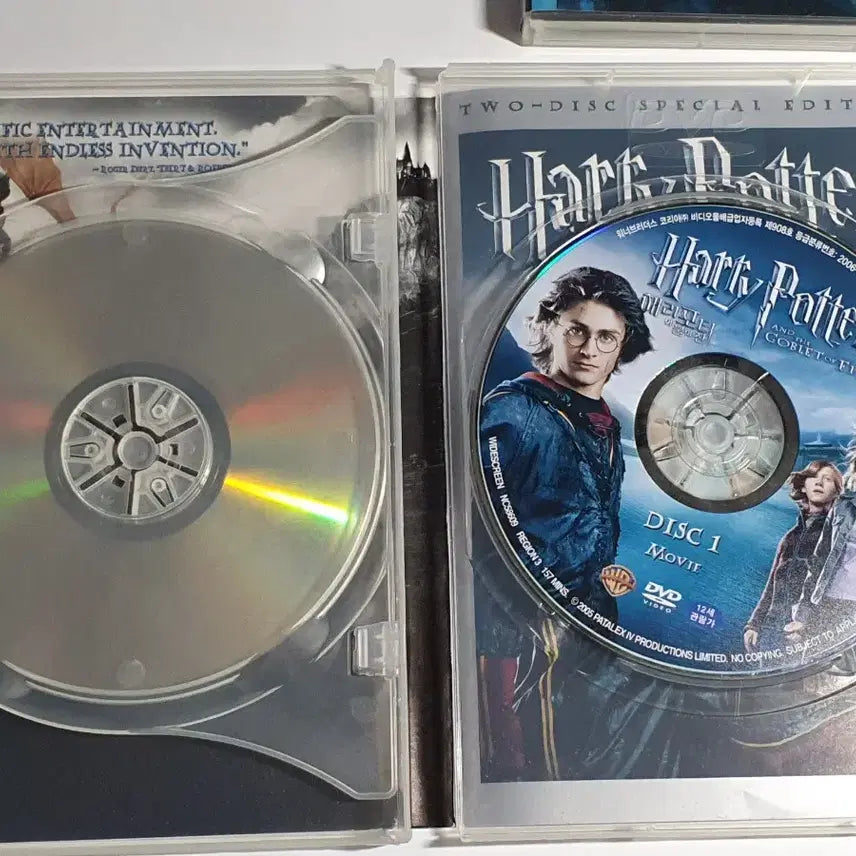 [BUNJANG] Harry Potter DVD Series Collection (Episodes 1-6) / 해리포터 DVD 시리즈 6편 세트 무료배송