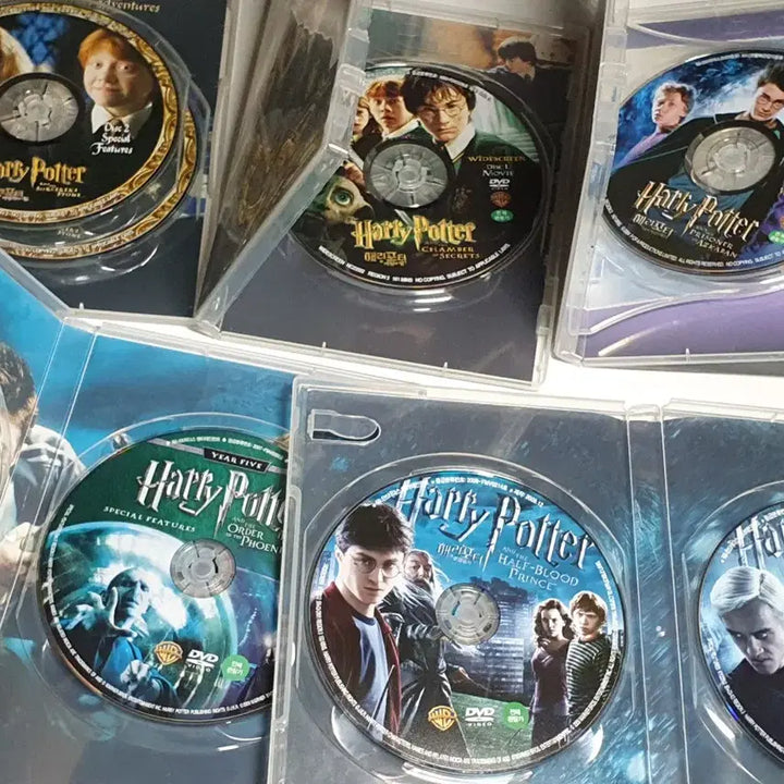 [BUNJANG] Harry Potter DVD Series Collection (Episodes 1-6) / 해리포터 DVD 시리즈 6편 세트 무료배송