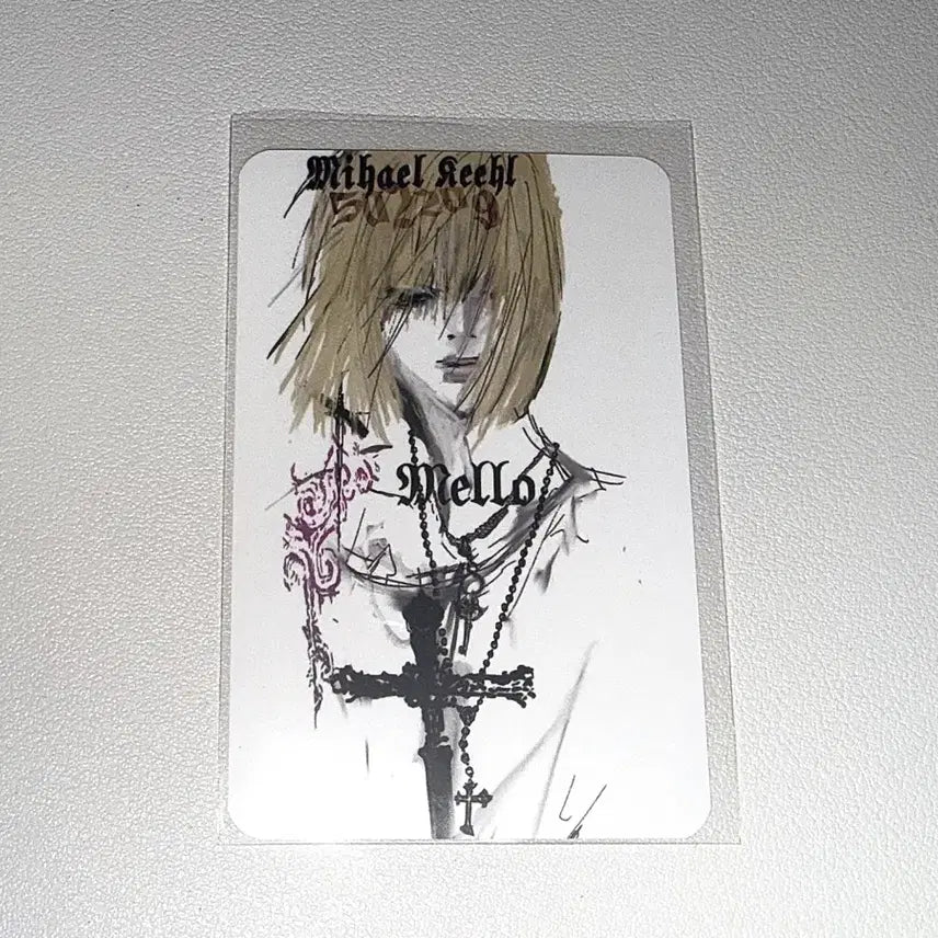 [BUNJANG] talacowa Death Note Mello Photocard / 탈라코와님 talacowa 데스노트 멜로 포카 포토카드