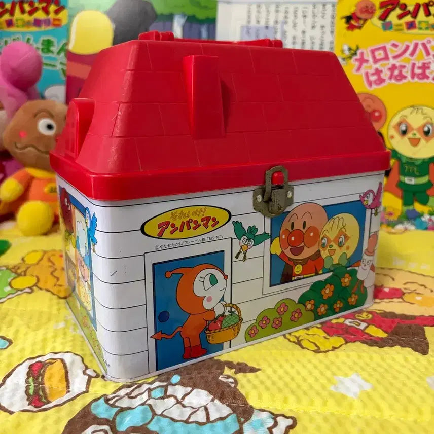 [BUNJANG] Anpanman House Tin Case / 호빵맨 집 틴케이스