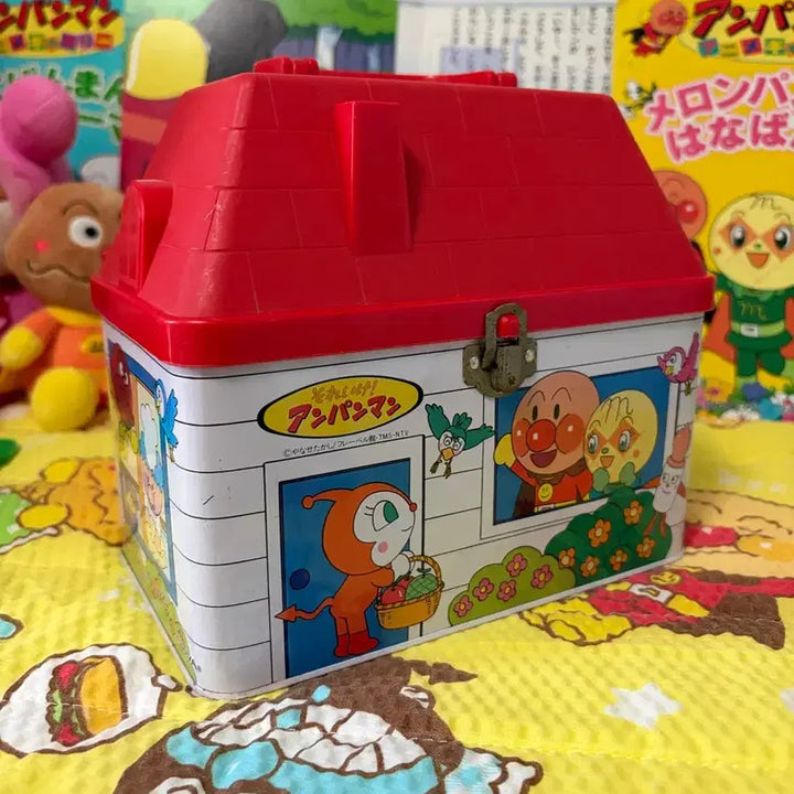 [BUNJANG] Anpanman House Tin Case / 호빵맨 집 틴케이스