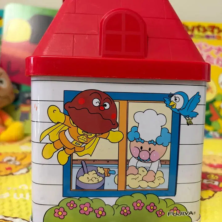 [BUNJANG] Anpanman House Tin Case / 호빵맨 집 틴케이스