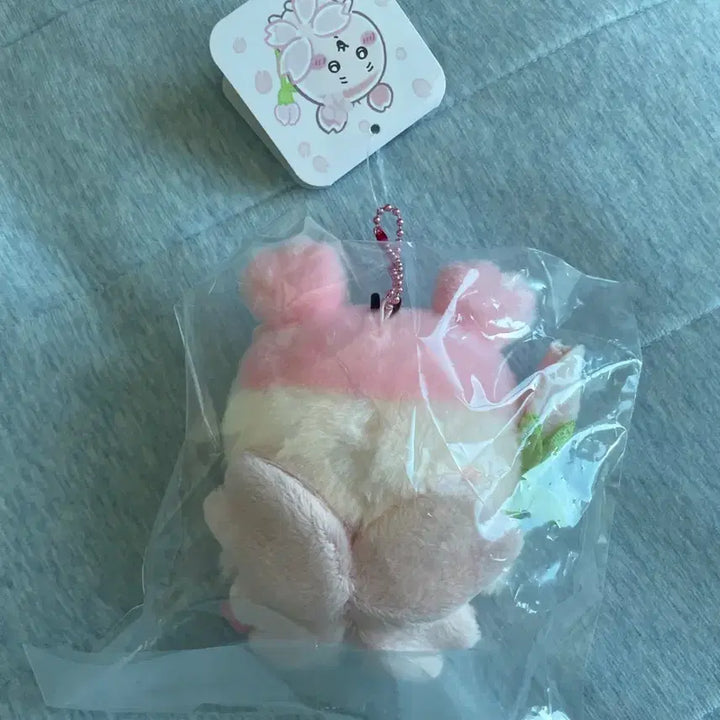 [BUNJANG] Chikawa Sakura Fairy Kani Mascot Plush / 미개봉 먼작귀 치이카와 벚꽃요정 카니 벚꽃카니 마스코트 누이 인형