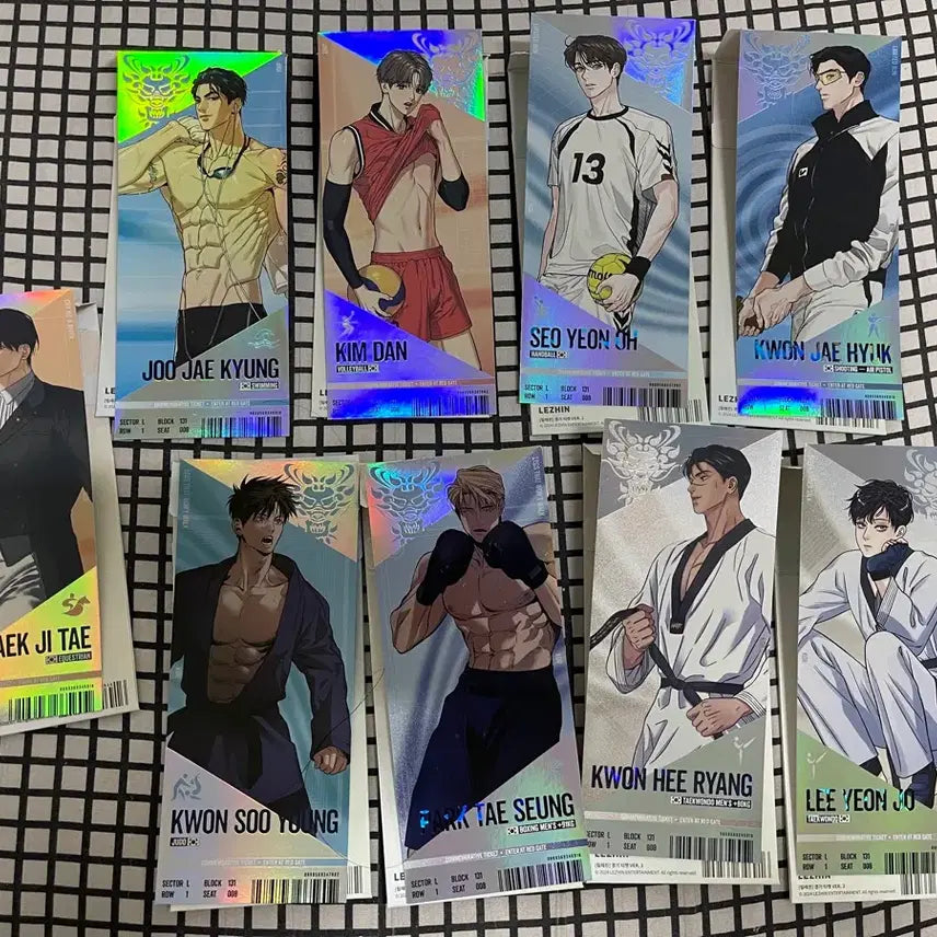 [BUNJANG] Resin Team Match Ticket Bundle Set / 레진팀 경기 티켓 일괄 양도