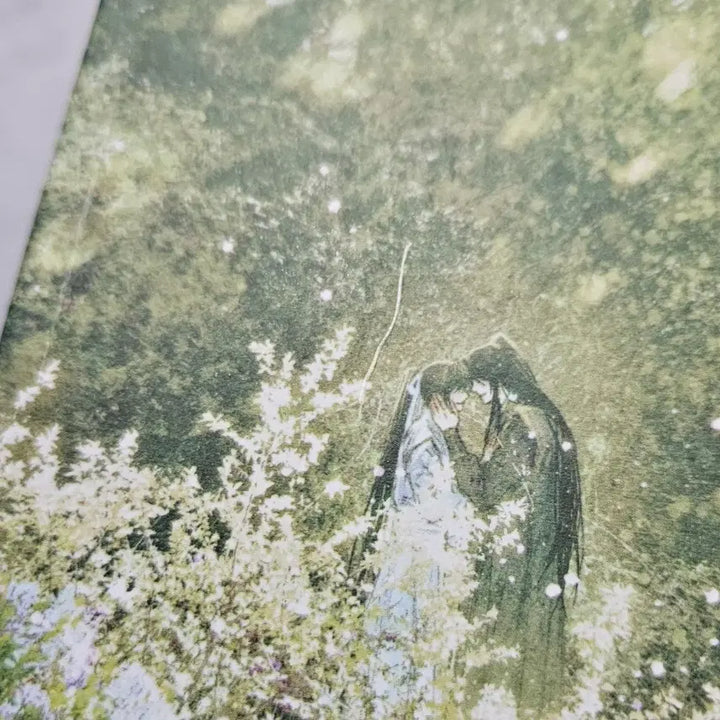 [BUNJANG] Zahaseolyeong Illustration Book &amp; Postcard Set / 진혼기 비공굿 자하설영 자설 화란춘성 일러북 엽서