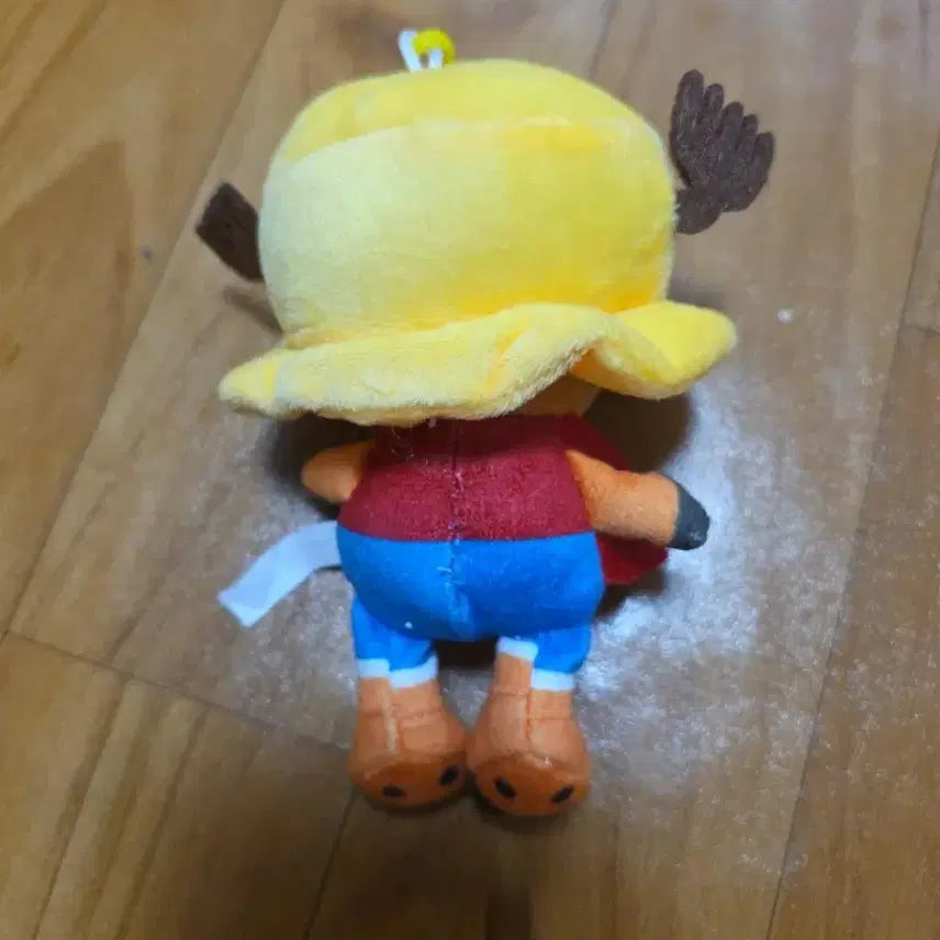 [BUNJANG] One Piece Chopper Yellow Hat Plush Keychain / 원피스 쵸파 노란모자 봉제인형 키링 열쇠고리
