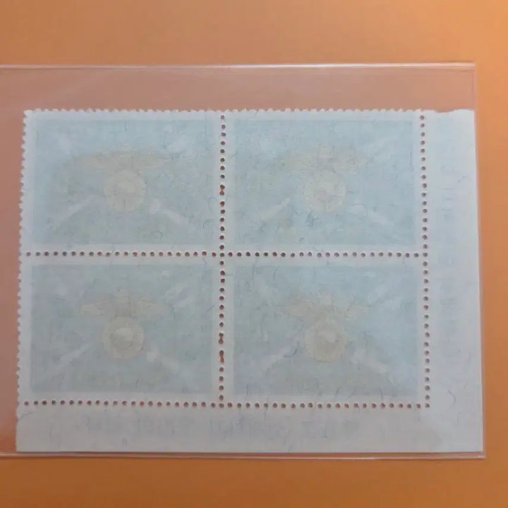 [BUNJANG] Police Day Commemorative Stamp Block (4 Stamps) / 경찰의날 우표 4매 블럭