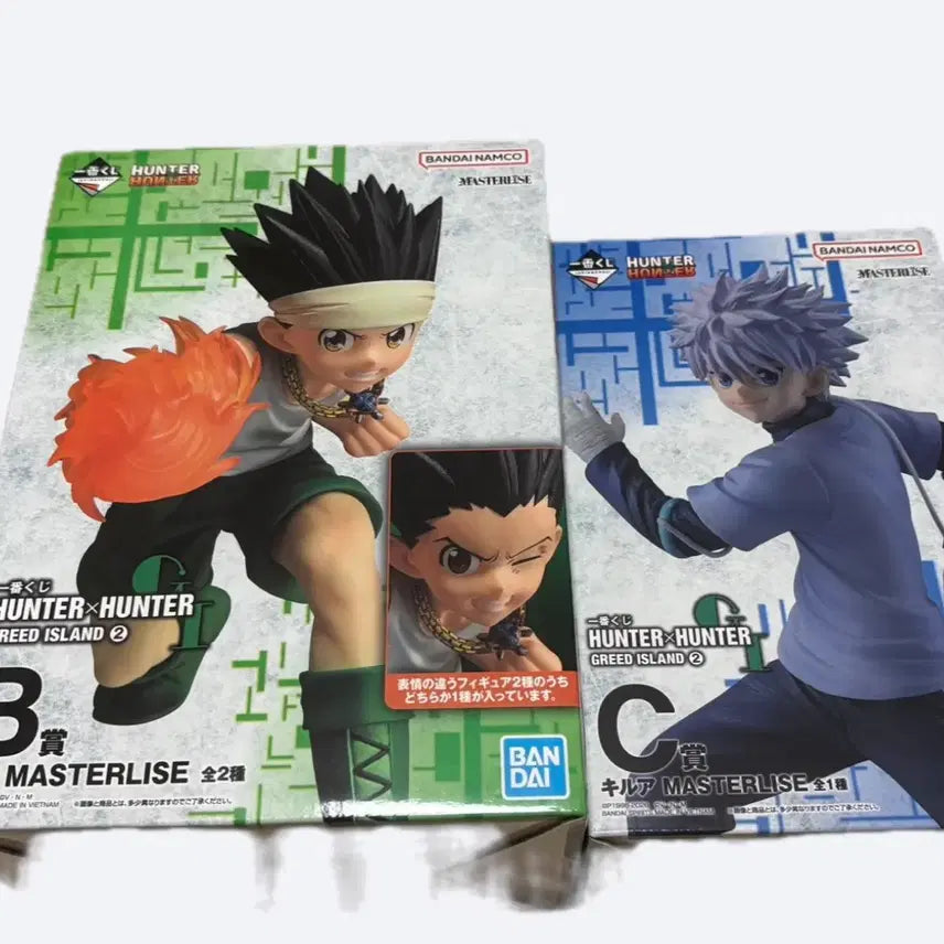 [BUNJANG] Hunter x Hunter Ichiban Kuji Gon &amp; Killua Figure Bundle Set / 일괄) 헌터x헌터 B상 곤 C상 키르아 이치방쿠지 쿠지 헌헌 헌터헌터 피규어