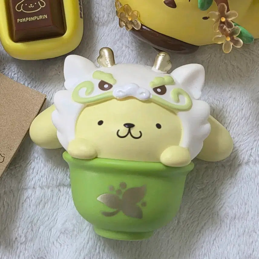 [BUNJANG] Sanrio Yong Yong Pompompurin Figure / 산리오 용용 피규어 (폼폼푸린)