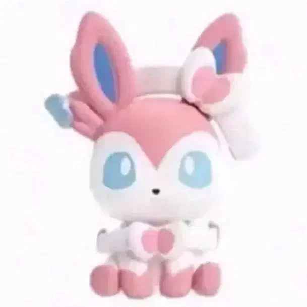 [BUNJANG] FUNISM Eeveelutions Mini Figure Sylveon (Sealed) / [미개봉] 포켓몬 완락주의 FUNISM 퍼니즘 이브이즈 미니 피규어 님피아