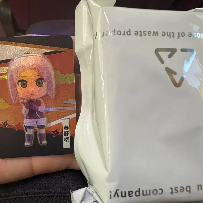 [BUNJANG] Naruto Pick &amp; Pop Rice Ball Figure - Sakura (Large Version) / 나루토 픽앤팝 쌀알 피규어 큰버전 사쿠라