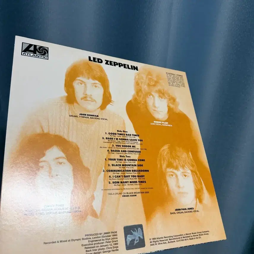 [BUNJANG] Led Zeppelin 1st Album LP Jimmy Page / 레드 제플린 1집 lp 지미페이지