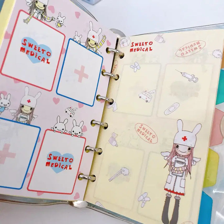 [BUNJANG] Sweet Medical Classic Diary Stickers / 스위트 메디컬 고전 다이어리 스티커