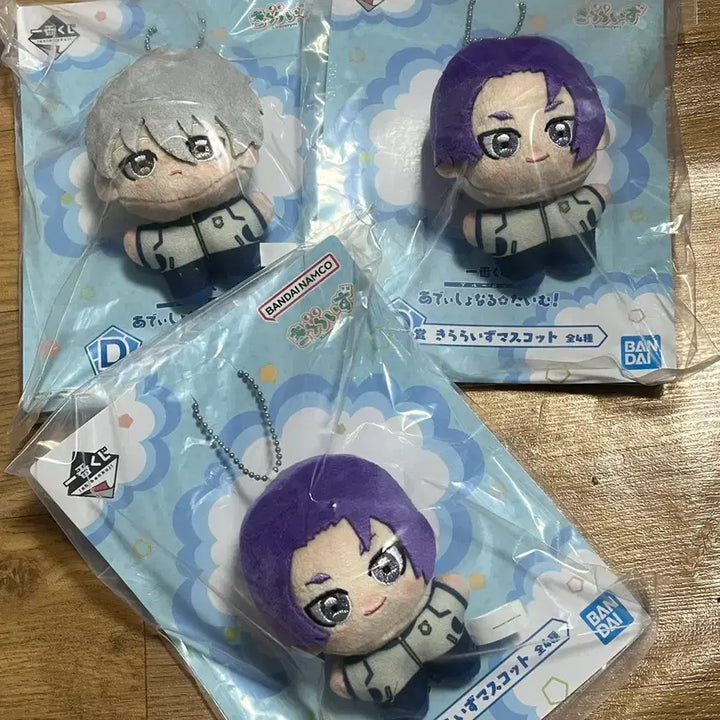 [BUNJANG] Blue Lock Ichiban Kuji Additional Time Prize D Plushies (Set of 3) &amp; Lower Prizes (Set of 6) Bundle / 블루록 제일복권 D상3개 그외 하위상 일괄판매