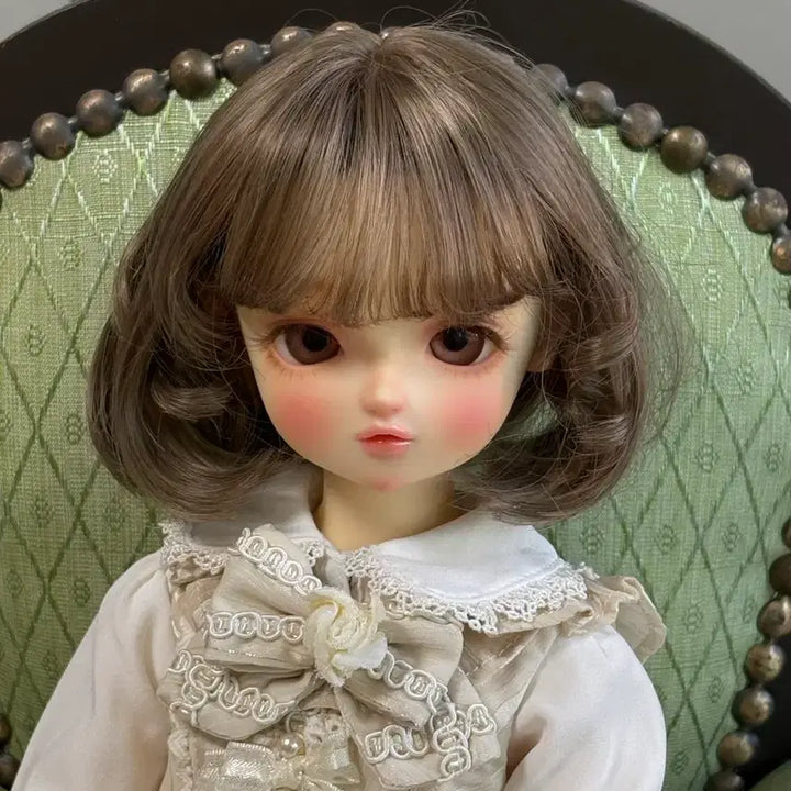 [BUNJANG] Switch SD Veronica Doll Wig - Petit Milk Tea / 구체관절인형 스위치 SD 가발