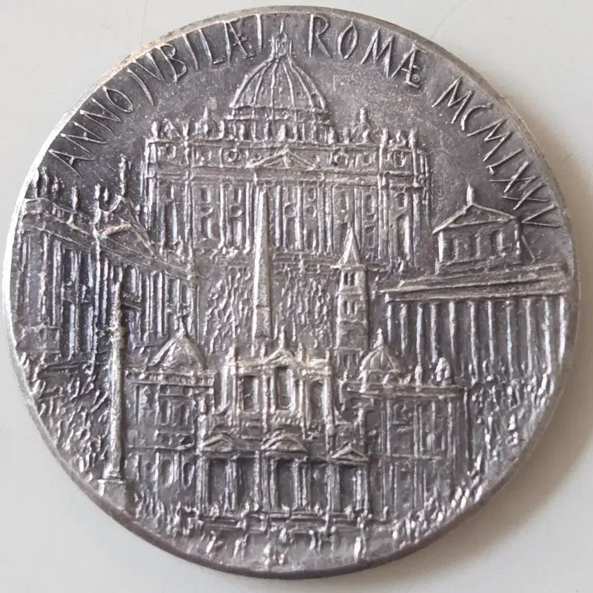 [BUNJANG] 1975 Roman Catholic Jubilee Commemorative Medal / 1975년 로마 가톨릭 희년 기념 메달 하느님 메달