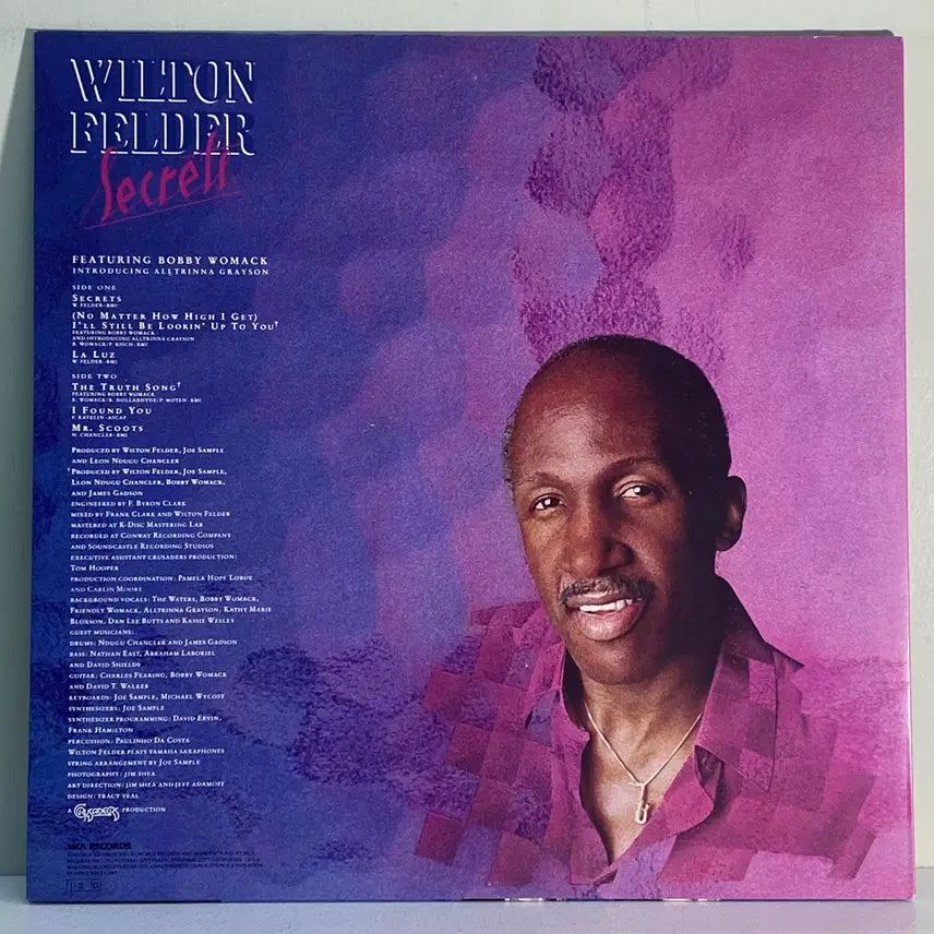 [BUNJANG] Wilton Felder Secrets 1985 LP / (수입중고LP-소울재즈) Wilton Felder -Secrets