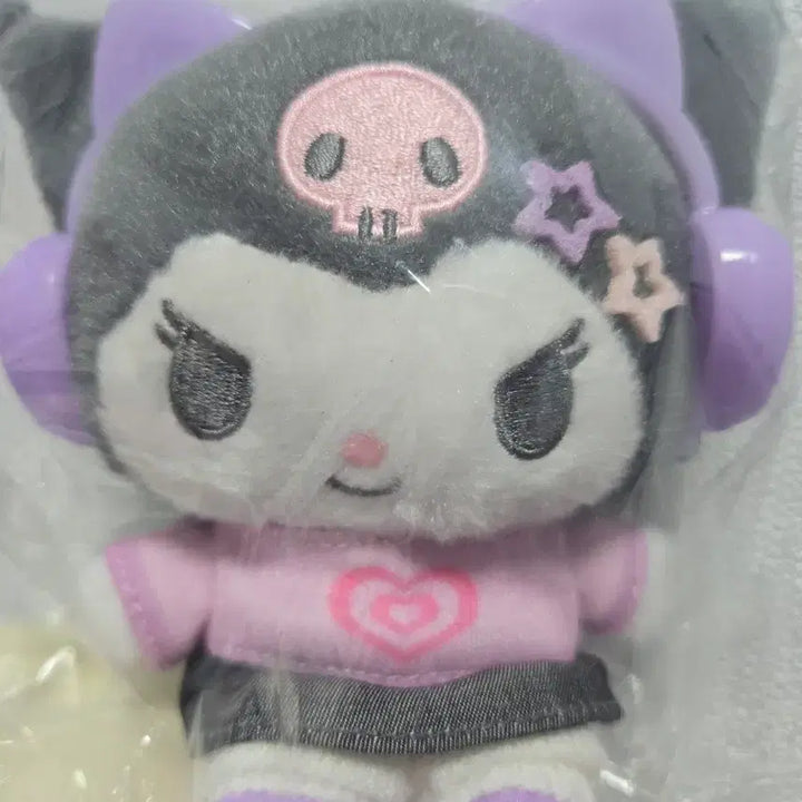 [BUNJANG] Sanrio Heisei Pop Kuromi Mascot Plush / 산리오 헤이세이 팝 쿠로미 마스코트