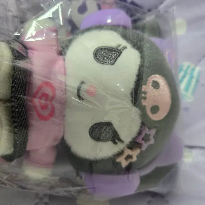 [BUNJANG] Sanrio Heisei Pop Kuromi Mascot Plush / 산리오 헤이세이 팝 쿠로미 마스코트
