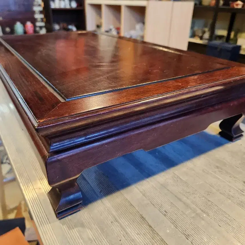 [BUNJANG] Hwali Wood Plate Stand, Base, and Tea Table / 일본에서온 화리목 지판 다이,좌대,찻상