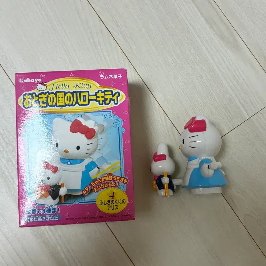 [BUNJANG] Vintage Hello Kitty Alice Wind-up Toy (Full Box) / 고전 헬로키티 앨리스 태엽 장난감(풀박)