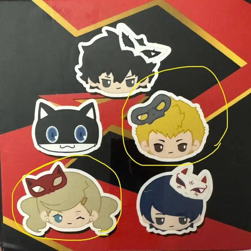 [BUNJANG] Persona 5 Royal Head Plush Dango Nui / 페르소나5로열 머리 인형 경단 누이