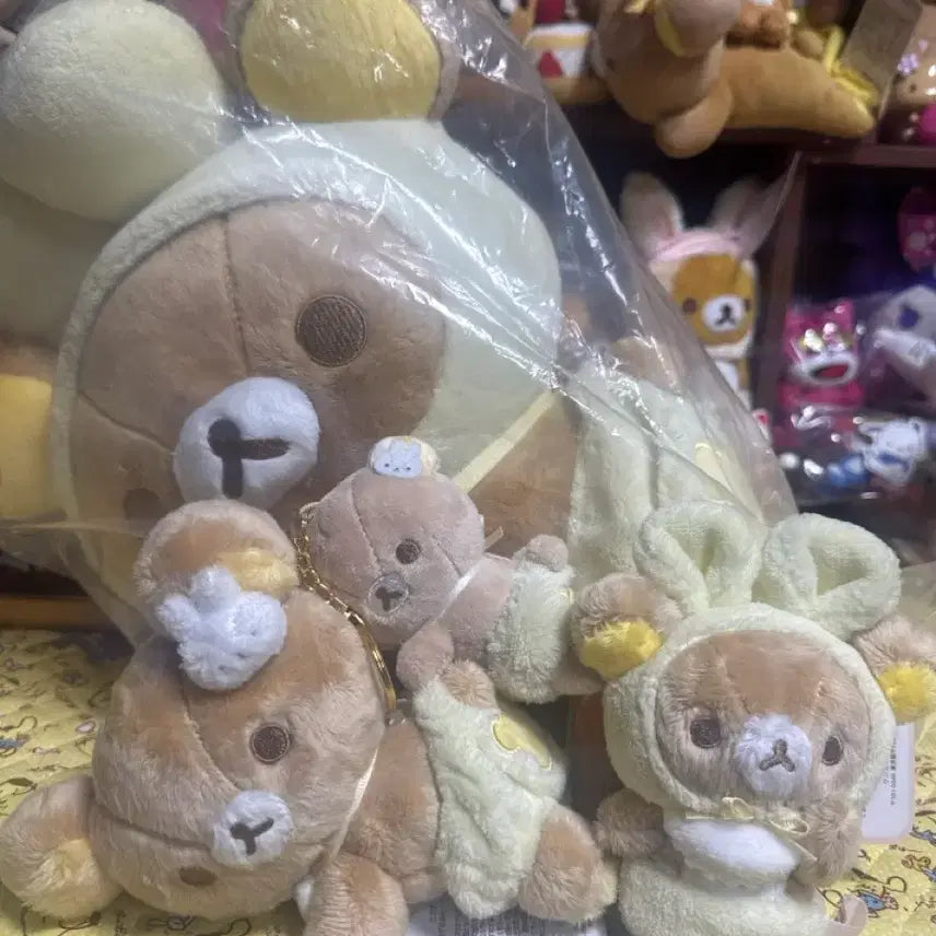 [BUNJANG] Rilakkuma Rare Classic Doll 4-Set / 마지막할인 희귀고전리락쿠마인형4종