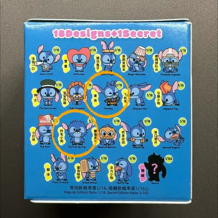 [BUNJANG] 52TOYS Stitch Minimi Series Set / 52TOYS 스티치 미니미 시리즈 2종 일괄 (랜덤 피규어)