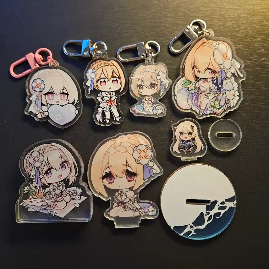 [BUNJANG] Eternally Return 2nd Creation Goods Keyring, Korotto, Acrylic Set / 이터널리턴 2차 창작 굿즈 팝니다!