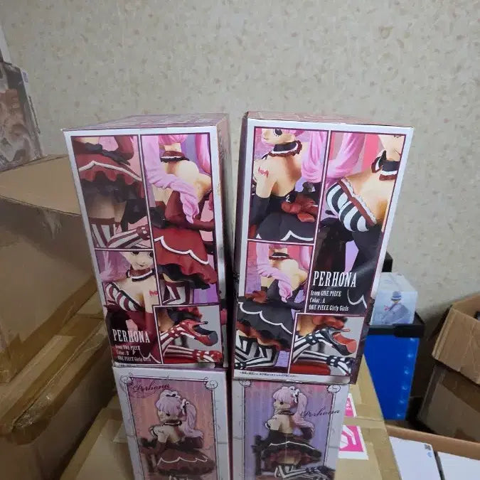[BUNJANG] One Piece Gals Perona Figure 2-Set (Sealed) / (번장최저가미개봉)원피스 걸리걸즈 페로나 피규어 2종 세트