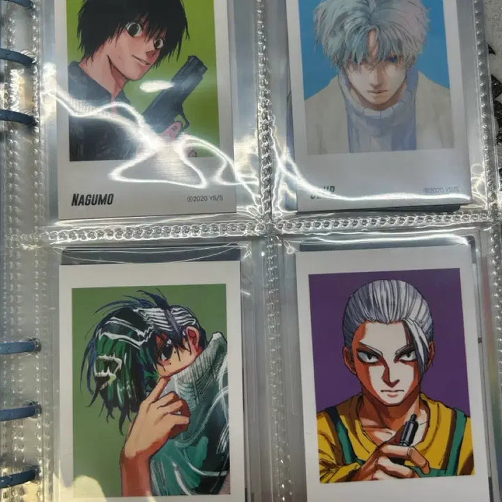 [BUNJANG] Sakamoto Days Polaroid Original Art Bundle Special Pouch Card Paka Nagumo Shin Slur / 사카모토 데이즈 폴라로이드 원화 일괄 특전 카드 파샤 포카 나구모 신 슬러 시시바 나츠키